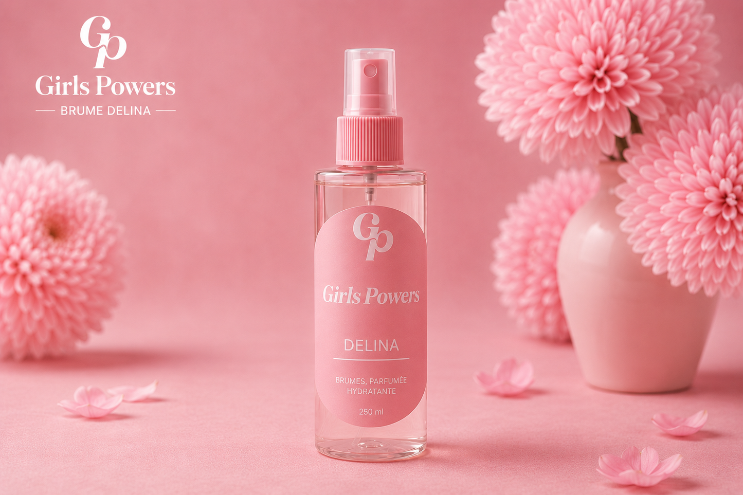 Brumes Delina parfume & hydrate 250ml